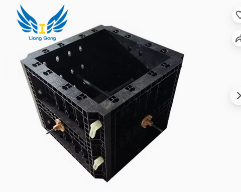 상업용 건물용 ABS 플라스틱 기둥 거푸집 공사 시스템