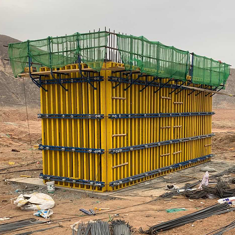 주조 기둥용 H20 목재 기둥 거푸집 공사